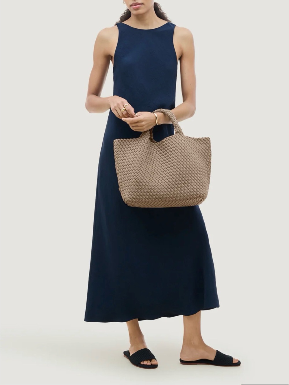 Naghedi Woven Tote Bag